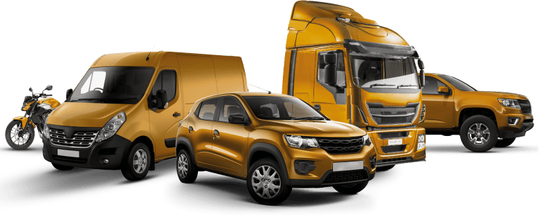 Proteja seu veículo — carros, motos, caminhões e vans